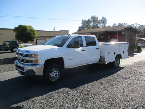 2016 Chevrolet Silverado 3500HD CC for sale at Manzanita Car Sales in Gridley CA