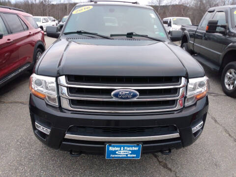 2016 Ford Expedition for sale at Ripley & Fletcher Pre-Owned Sales & Service in Farmington ME