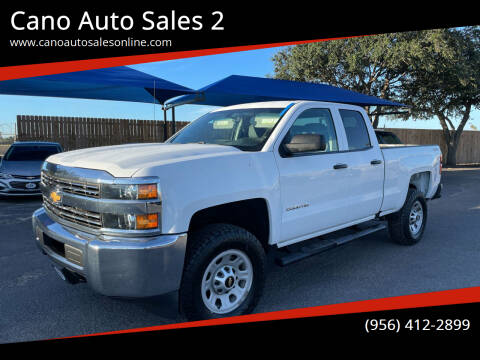 2018 Chevrolet Silverado 2500HD for sale at Cano Auto Sales 2 in Harlingen TX