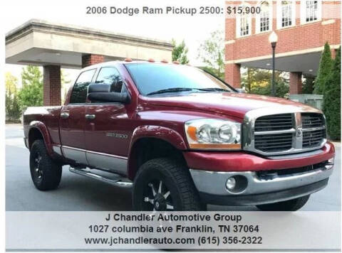 2006 Dodge Ram Pickup 2500 for sale at Franklin Motorcars in Franklin TN