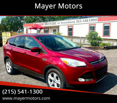 2014 Ford Escape for sale at Mayer Motors in Pennsburg PA