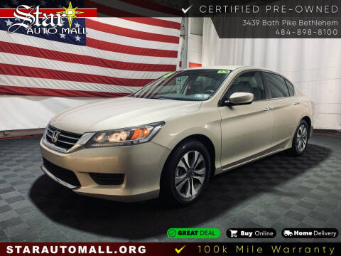2015 Honda Accord for sale at STAR AUTO MALL 512 in Bethlehem PA
