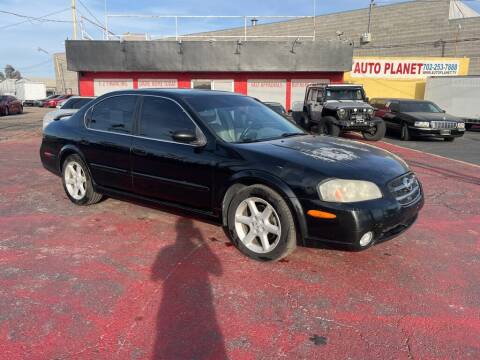 2002 Nissan Maxima for sale at Auto Planet in Las Vegas NV