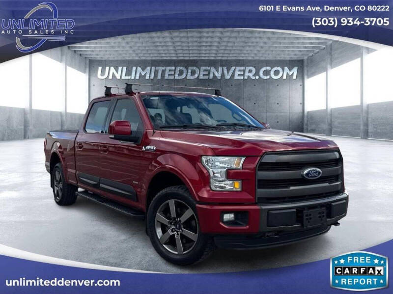 2015 Ford F-150 for sale at Unlimited Auto Sales in Denver CO