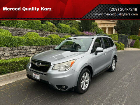 2014 Subaru Forester for sale at Merced Quality Karz in Merced CA