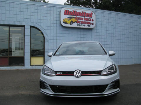 2018 Volkswagen Golf GTI for sale at Unlimited Auto Sales & Detailing, LLC in Windsor Locks CT
