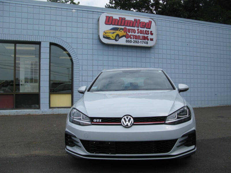 2018 Volkswagen Golf GTI for sale at Unlimited Auto Sales & Detailing, LLC in Windsor Locks CT