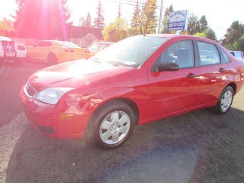 2007 Ford Focus for sale at Hall Motors LLC in Vancouver WA