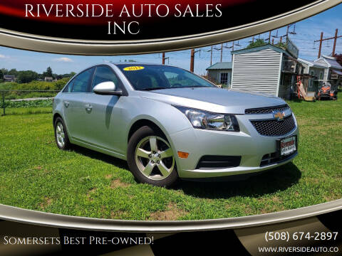 2011 Chevrolet Cruze for sale at RIVERSIDE AUTO SALES INC in Somerset MA