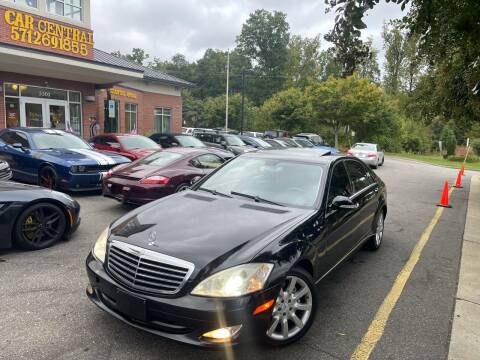 2007 Mercedes-Benz S-Class for sale at Car Central in Fredericksburg VA