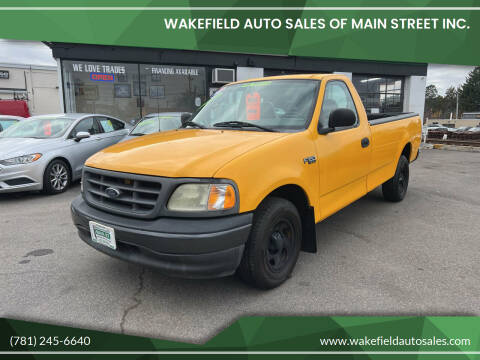 2003 Ford F-150 for sale at Wakefield Auto Sales of Main Street Inc. in Wakefield MA