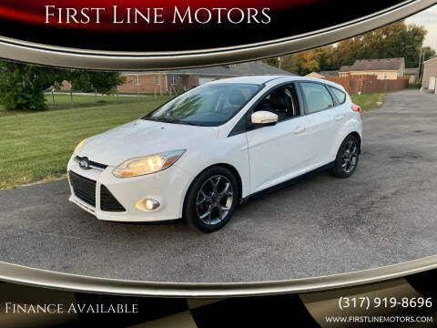 2014 Ford Focus for sale at First Line Motors in Jamestown IN