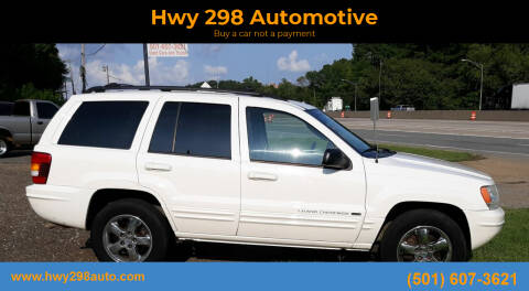 2003 Jeep Grand Cherokee for sale at Hwy 298 Automotive in Benton AR