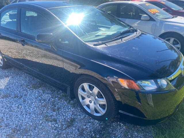 2007 Honda Civic for sale at OK Auto Sales in Denham Springs, LA