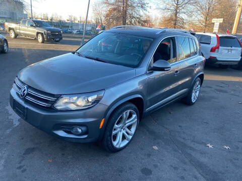 2012 Volkswagen Tiguan for sale at Vuolo Auto Sales in North Haven CT