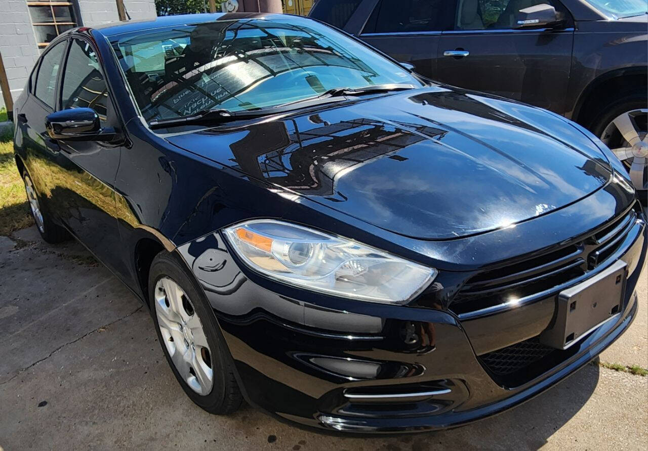 Black 2013 Dodge Dart SE SE 4dr Sedan 2