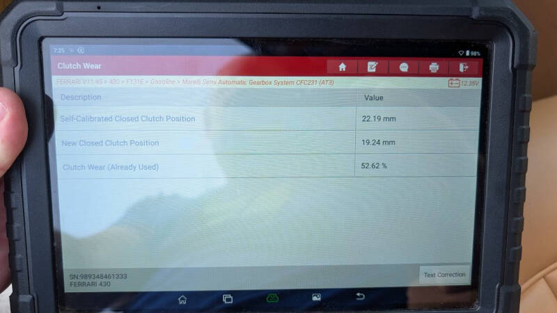 2007 Ferrari F430 F1 Spider