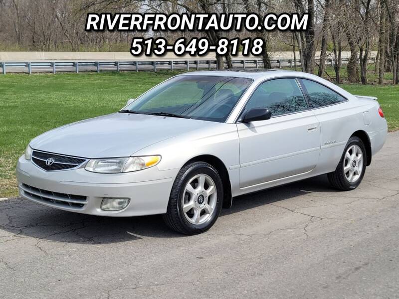 2001 Toyota Camry Solara for sale at Riverfront Auto Sales in Middletown OH
