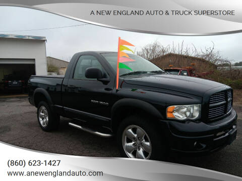 2005 Dodge Ram 1500 for sale at A NEW ENGLAND AUTO & TRUCK SUPERSTORE in East Windsor CT