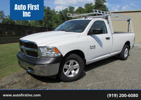 2013 RAM 1500 for sale at Auto First Inc in Durham NC