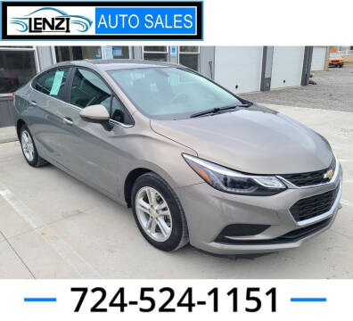 2018 Chevrolet Cruze for sale at LENZI AUTO SALES in Sarver PA