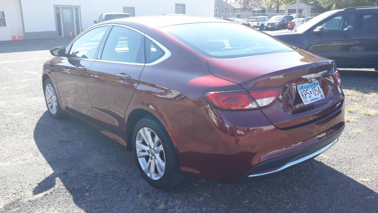 2016 Chrysler 200 for sale at CHRISTIAN AUTO SALES in Anoka, MN