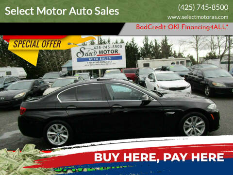2014 BMW 5 Series for sale at Select Motor Auto Sales in Lynnwood WA