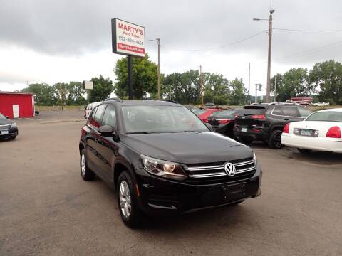 2017 Volkswagen Tiguan for sale at Marty's Auto Sales in Savage MN