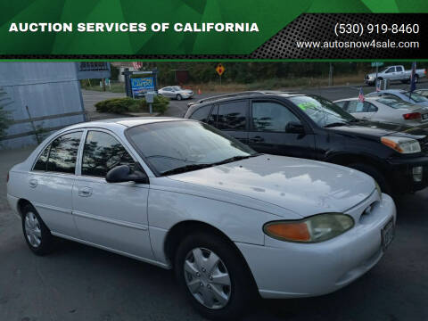 2002 Ford Escort for sale at Autosnow4sale.com in El Dorado CA