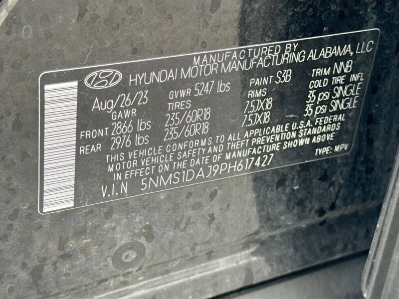 2023 Hyundai Santa Fe SE
