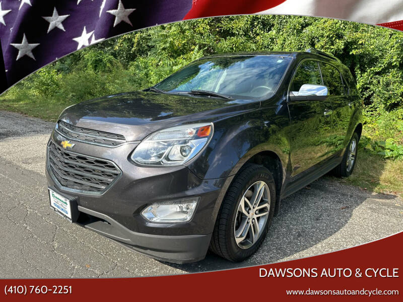 2016 Chevrolet Equinox for sale at Dawsons Auto & Cycle in Glen Burnie MD