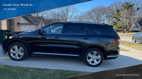 2015 Dodge Durango for sale at Candy's Auto World Inc in Toledo OH