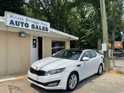 Used 2013 Kia Optima For Sale at Cassill Motors Inc