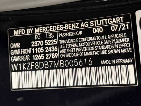 2021 Mercedes-Benz E-Class E 350