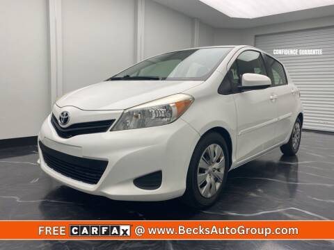 2012 Toyota Yaris for sale at Becks Auto Group in Mason OH