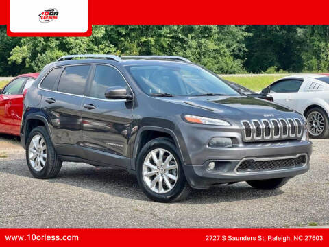 2015 Jeep Cherokee for sale at J T Auto Group - 10orless.com in Raleigh NC