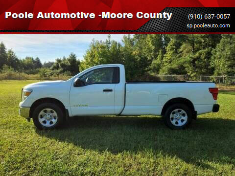 2017 Nissan Titan for sale at Poole Automotive in Laurinburg NC