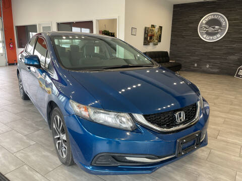 2013 Honda Civic for sale at Evolution Autos in Whiteland IN