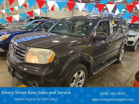 2014 Honda Pilot for sale at Emory Street Auto Sales and Service in Attleboro MA