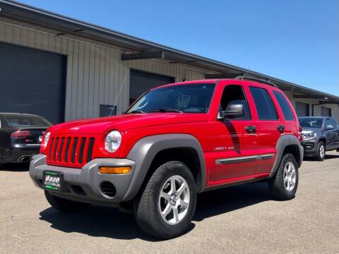 2003 Jeep Liberty for sale at DASH AUTO SALES LLC in Salem OR