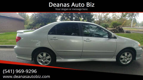 2006 Toyota Corolla for sale at Deanas Auto Biz in Pendleton OR