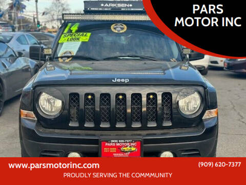 2014 Jeep Patriot for sale at PARS MOTOR INC in Pomona CA