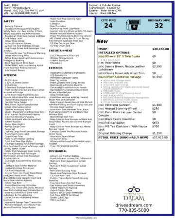 2024 Mercedes-Benz GLC GLC 300 4MATIC