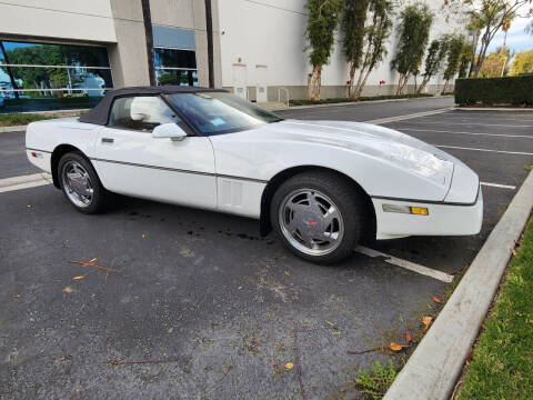 1989 Chevrolet Corvette for sale at Obsidian Motors And Repair in Whittier CA