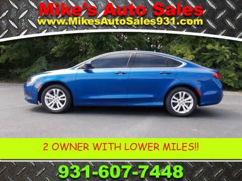 2017 Chrysler 200 for sale at Mike's Auto Sales in Shelbyville TN