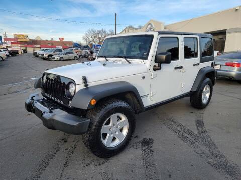 2017 Jeep Wrangler Unlimited for sale at Beutler Auto Sales in Clearfield UT