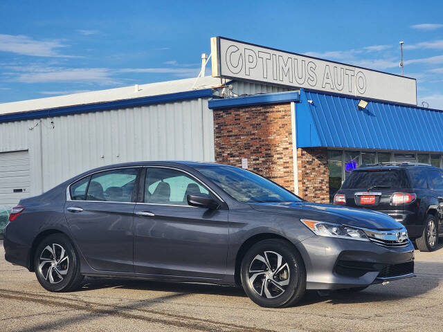 2017 Honda Accord for sale at Optimus Auto in Omaha, NE