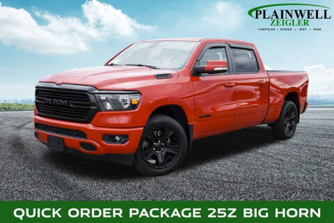 2020 RAM 1500 for sale at Zeigler Ford of Plainwell in Plainwell MI