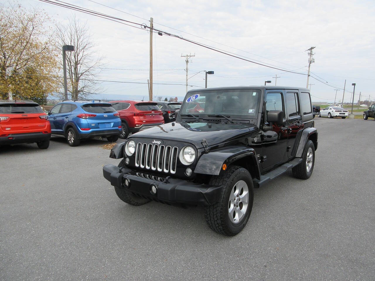 2016 Jeep Wrangler Unlimited for sale at FINAL DRIVE AUTO SALES INC in Shippensburg, PA