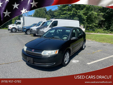 2003 Saturn Ion for sale at dracut tire shop inc in Dracut MA